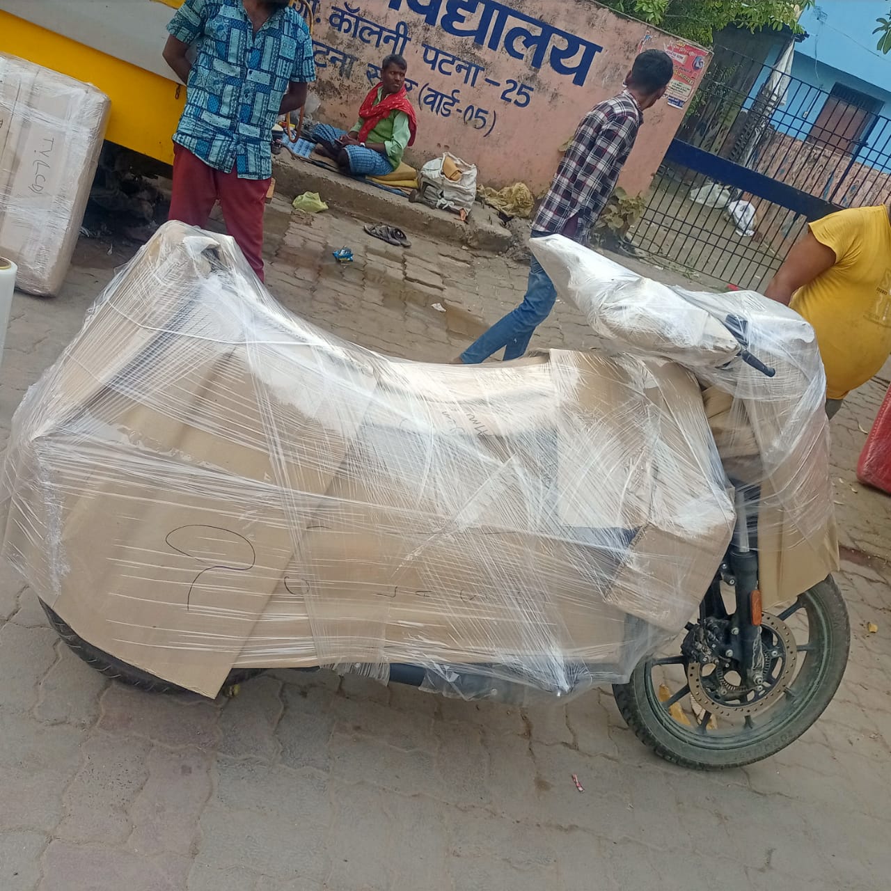 Shristi Cargo Packers and Movers Patna Quality Bike packing