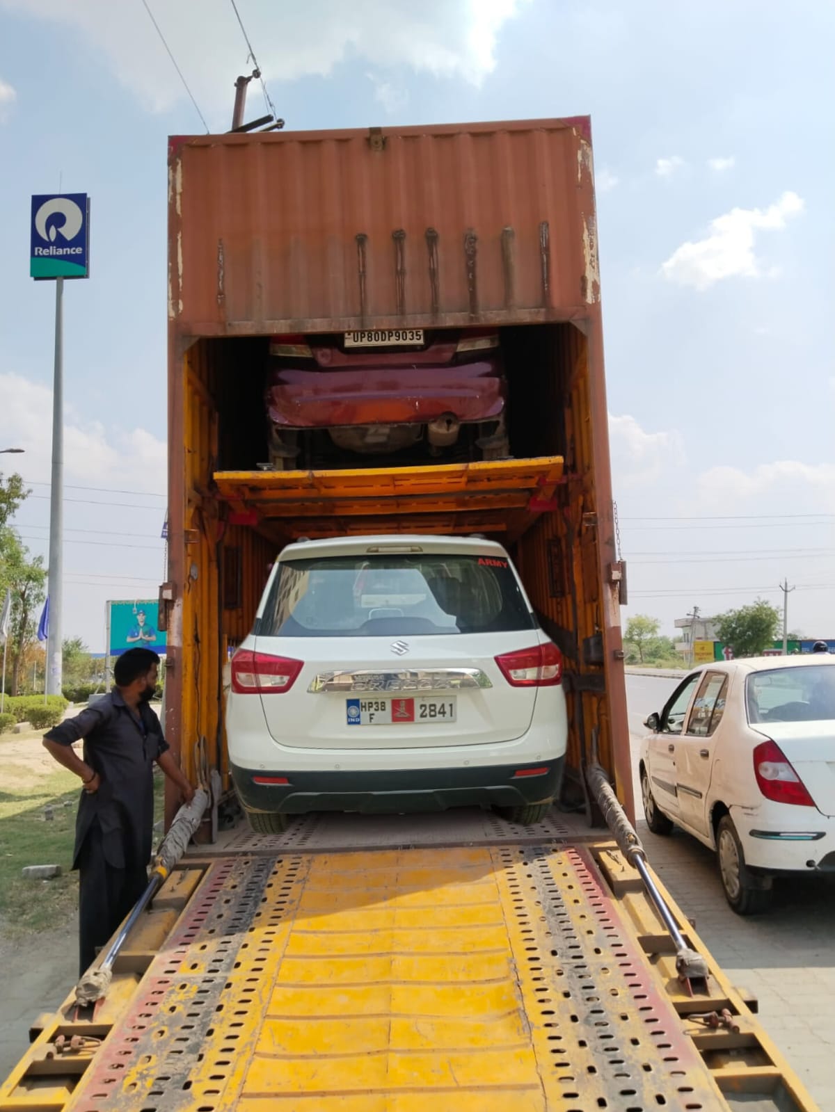Shristi Cargo Packers and Movers Patna Car transportation