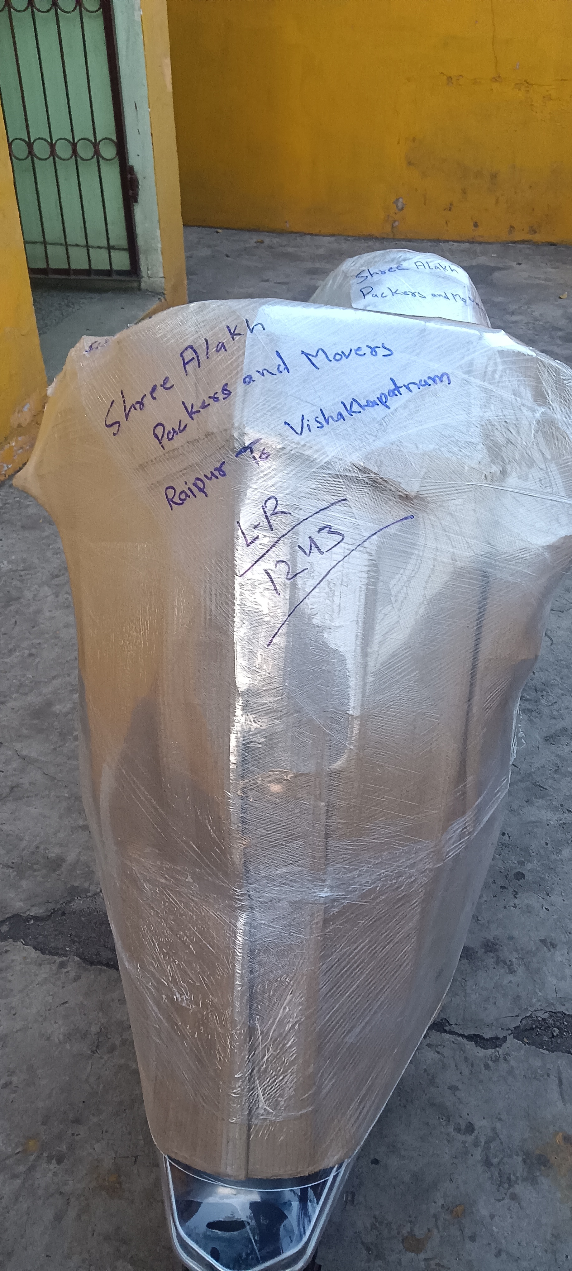 Scooty Packing and Transport from Raipur To Vishakhapatnam by Shree Alakh Packers and Movers