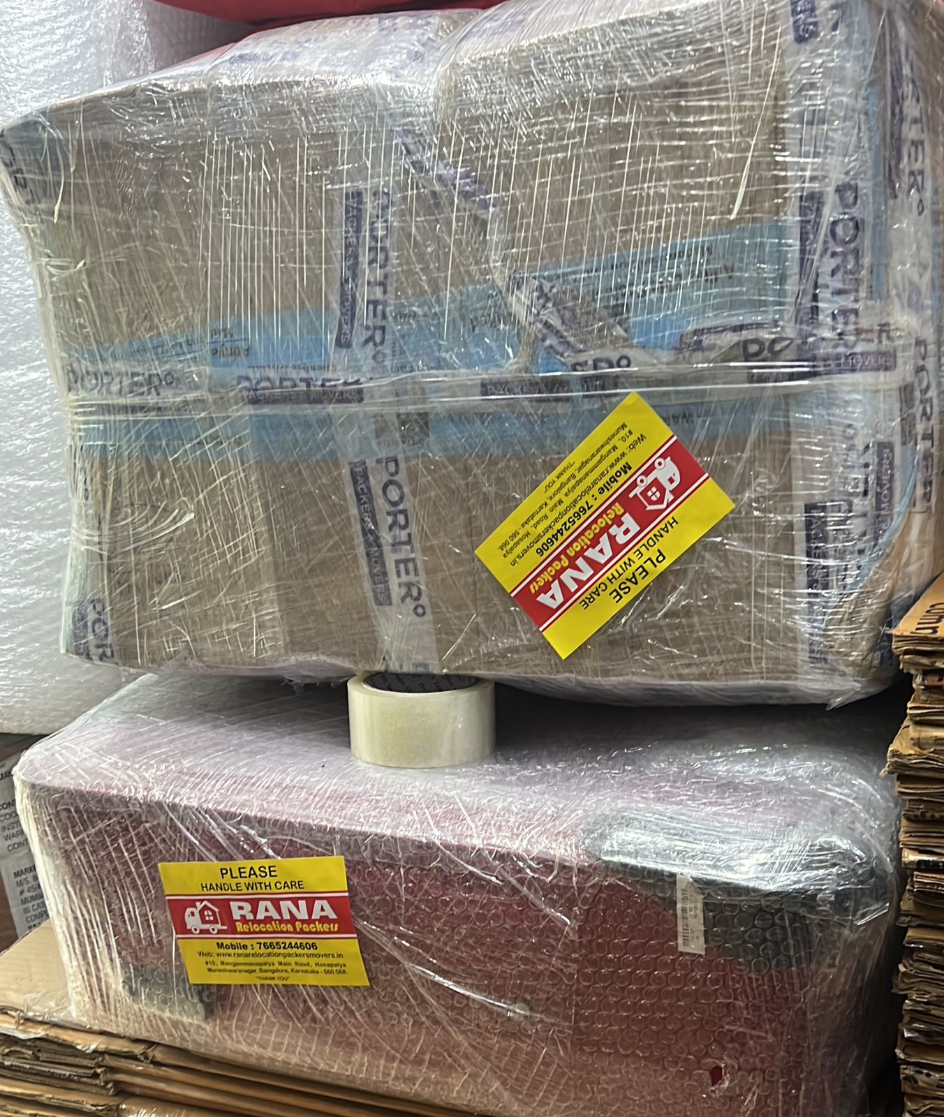 House Shifting process by Rana Packers And Movers Bangalore