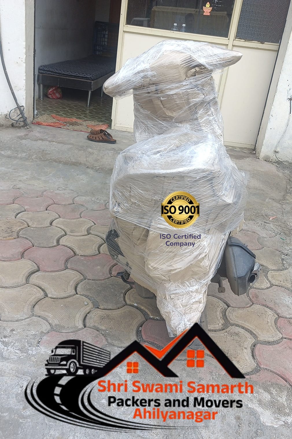 Scooty packing and moving by Shri Swami Samarth Packers and Movers