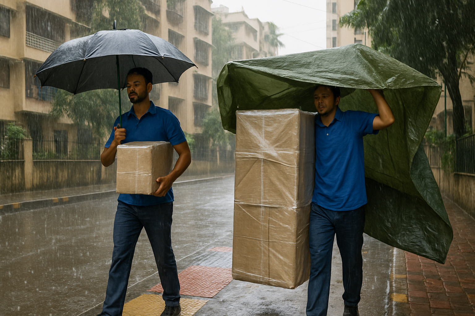 Monsoon Moving Tips in India: Stay Dry, Safe, and Stress-Free During Rainy Season Shifts