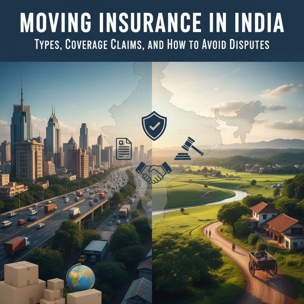 Moving Insurance in India: Types, Coverage, Claims, and How to Avoid Disputes